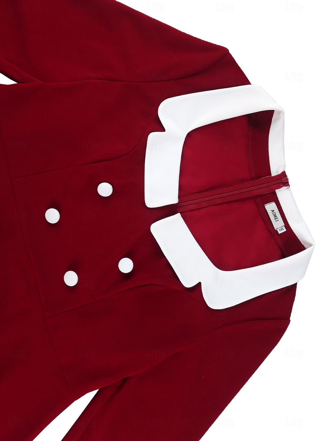 Retro Vintage 1950er 1960er Midlänge Bleistiftrock Zweiteiliges Set Schößchentop Übergröße Passform und Flare Kostüm Damen Formell Party & Abend Retro-Mottoparty Erwachsene Kleid Ganzjahres 2025 - $53.99 –P3