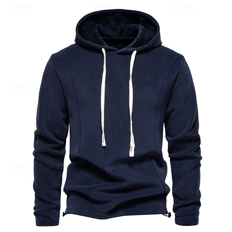 Homens Moletom Moletom de lã Tático Azul Marinha Verde Cáqui Cinzento Com Capuz Tecido Patchwork Desportos e Ar livre Casual Diário Roupa de rua Legal Designer Outono & inverno Roupa Moletons Moletons de 2025 por $27.99 –P4