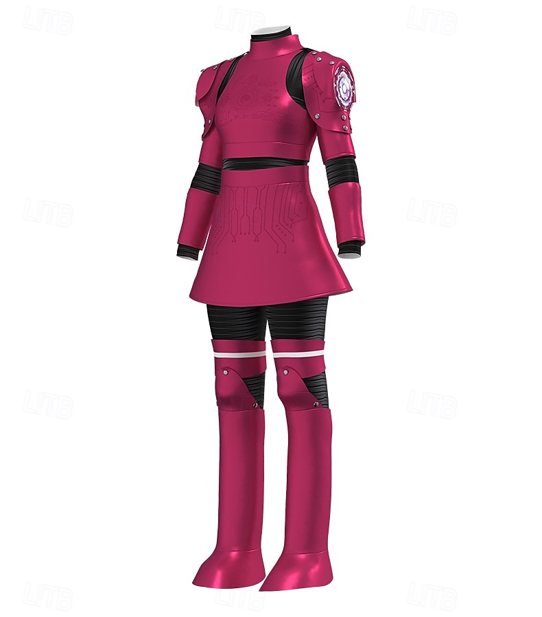 M3GAN 2.0 Robot Enge pop Megan Kostuum Verschrikking Voor meisjes Kinderen Prestatie Toneel Schoolfeest aankleden Halloween Carnaval Wereldboekendag Makkelijk carnavalskostuum 2025 - $26.99 –P5