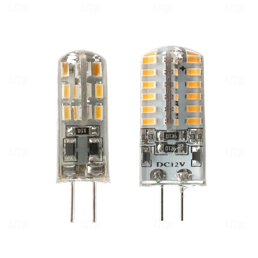 10Pcs Dimmable G4 Led Bulb 2W 3W DC12V 3014SMD Silicone Lamp Warm white/White l 360 Degree Angle LED Light 2025 - $32.99 –P4