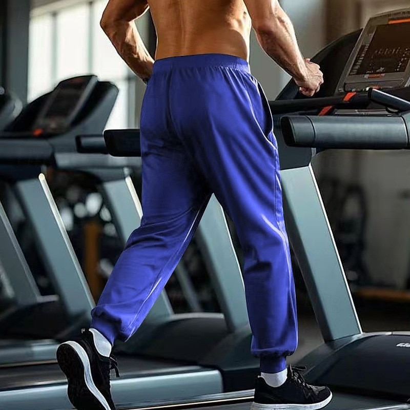Herr Atletiska byxor Joggingbyxor Joggare Långbyxor Ficka Elastisk midja Snörning Amerikanska flaggan Komfort Utomhussport Dagligen Mode Ledigt Svart Gul Microelastisk 2025 - $18.99 –P10