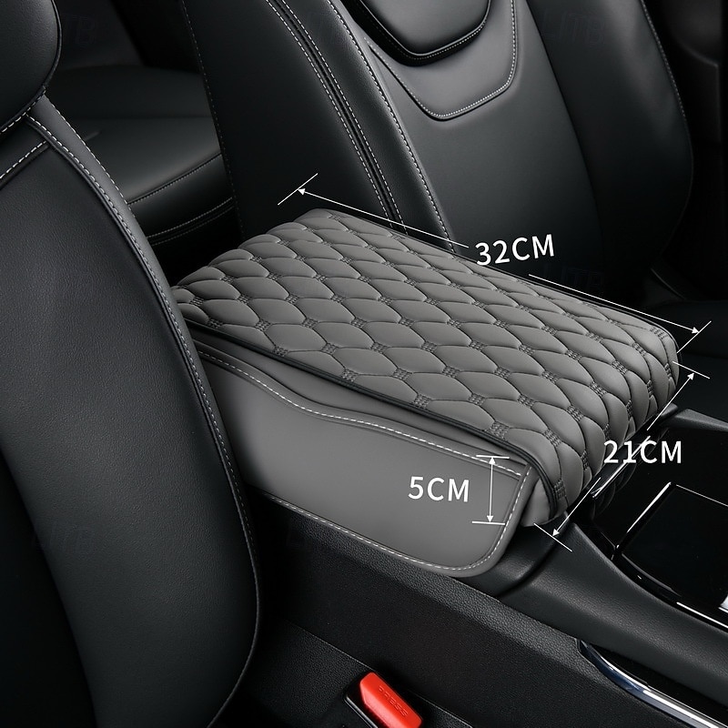 Bracciolo in memory foam per auto, cuscino per console centrale con tasca portaoggetti, porta telefono, scatola per fazzoletti, supporto per gomiti per il comfort di guida del 2025 a $10.99 –P12