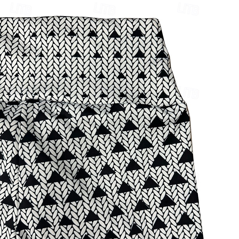 Damskie Legginsy capri Legginsy do jogi Wyszczuplenie brzucha Wysoka talia Siłownia Taniec Obuwie sportowe Doły Czarny Biały Niebieski Jesień Sport Odzież sportowa Ścisłe dopasowanie 2026 - $12.99 –P12