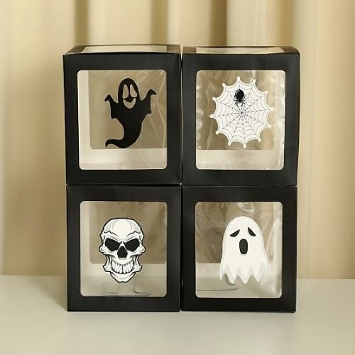 1 kpl halloween-juhlailmapallokoristeita, staattisia tarroja, staattisia tarroja juhlatunnelmaan ja ikimuistoiseen valokuvaukseen 2025 - $35.99 –P5