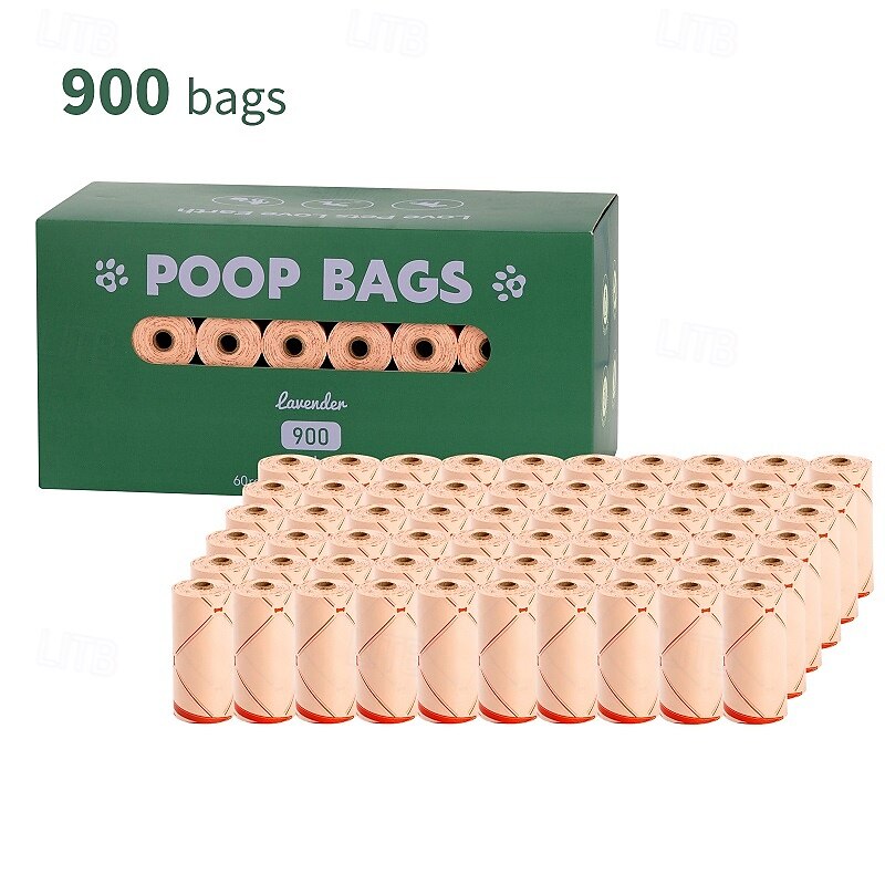 Nuovo sacchetto per escrementi di cane riciclabile ed ecologico, sacchetto di stoccaggio portatile con clip a mani libere, sacchetto per escrementi di animali domestici, 60 rotoli del 2025 a $79.99 –P3