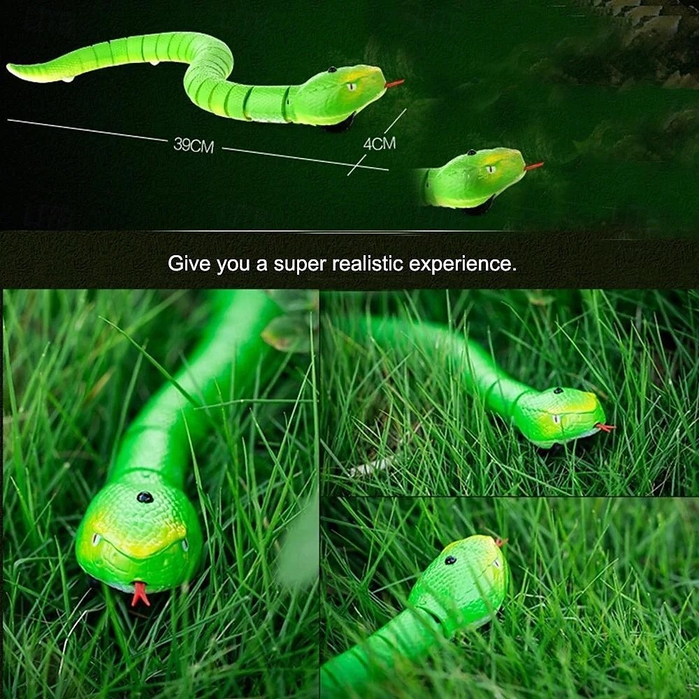 Jouet réaliste de serpent télécommandé, cobra électrique, cafard, araignée, jouet effrayant et amusant pour enfants, nouveauté, animal interactif télécommandé de 2025 ? $35.99 –P11