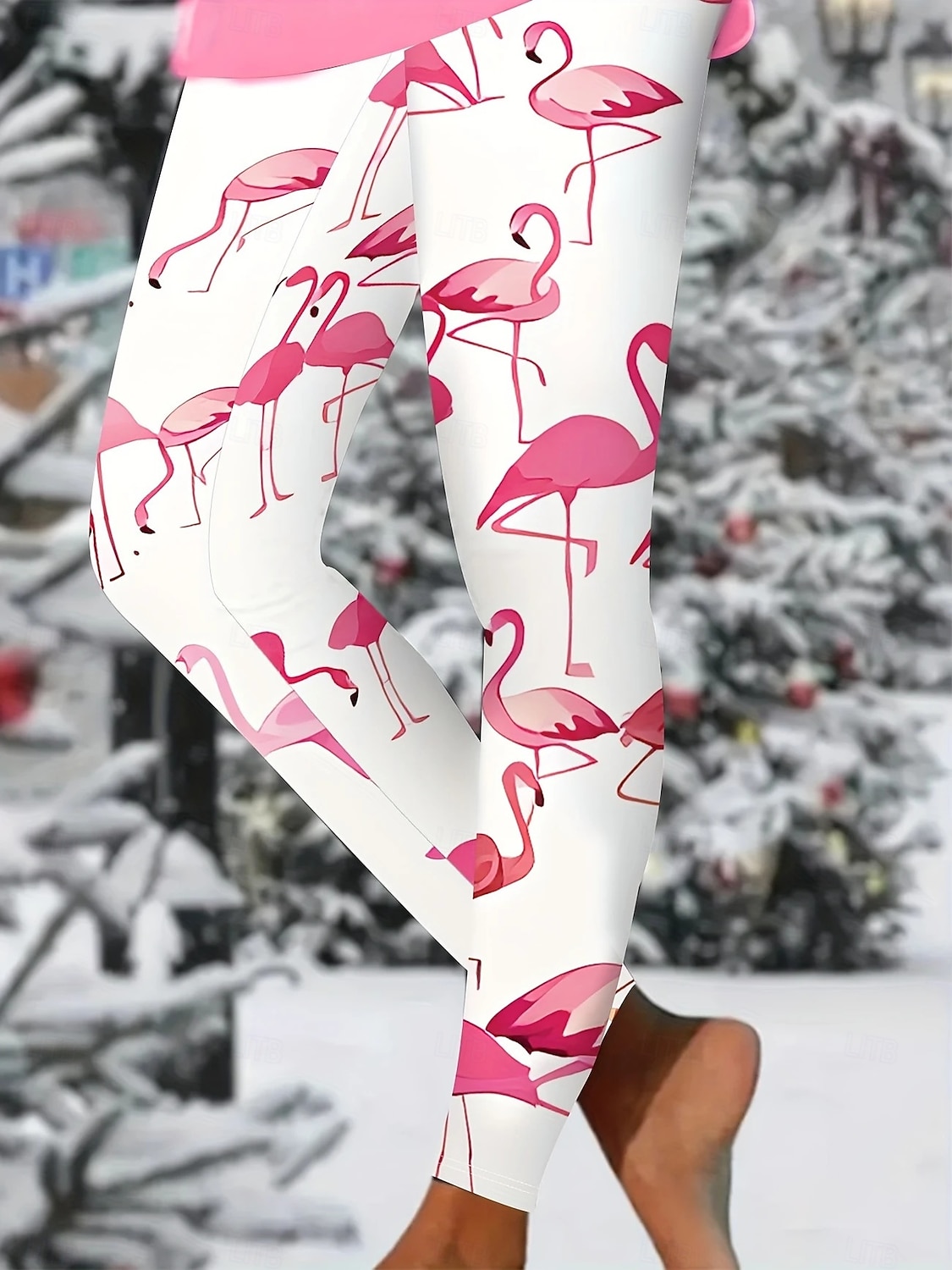 نسائي طماق العطلة عتيق النمط العرقي Ankle-length خصر عالي الرسم حيوان طباعة ثلاثية الأبعاد سريع جاف التنفس إمكانية ناعم قابل للبسط مناسب للبس اليومي المنزل الأماكن المفتوحة وردي فاتح أصفر وردي بلاشيهغ 2026 - $21.99 –P1