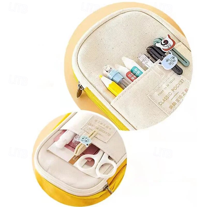 Astucci per matite di grande capacità, astuccio portapenne, scatola portaoggetti per ragazze, ufficio, studenti, organizer, scuola, cancelleria del 2025 a $12.99 –P7