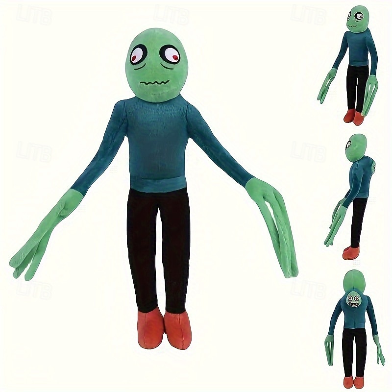 Soft Polyester Spooky Fingers Plush Toy 13.39" Horror-Themed Stuffed Character, Perfect for Halloween & Thanksgiving Decor, Safe for Ages 0-3, Green 2025 - $30.99 –P6