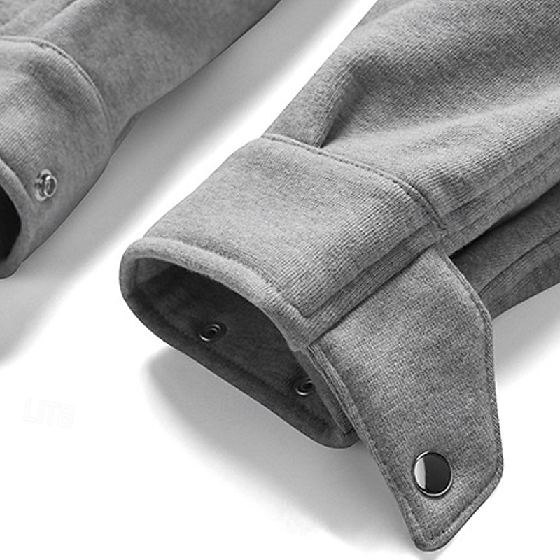 Herre Joggebukser Jogger Bukser Uformelle bukser Lomme Elastisk midje Snorer Ensfarget Komfort Full lengde utendørs Daglig Løp Ferie Enkel Grå Elastisk 2025 - $27.99 –P4