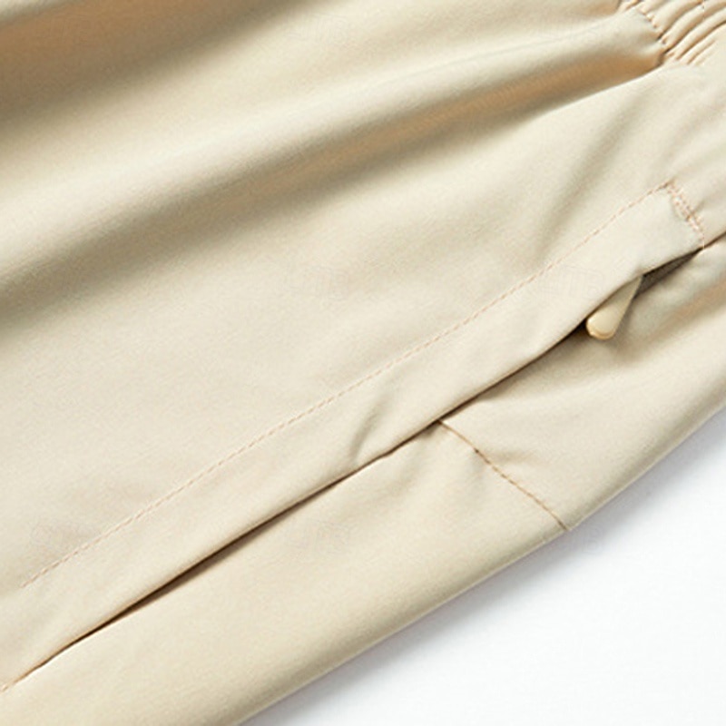 Homens Calça Cargo Calças de Trilha Calça Jogger Calças De Chuva Para Trilha Verão Ao ar livre Normal Secagem Rápida Refrescante Respirável Calças Com Cordão Bolsos Cintura elástica Preto Cinza Escuro de 2025 por $31.99 –P7