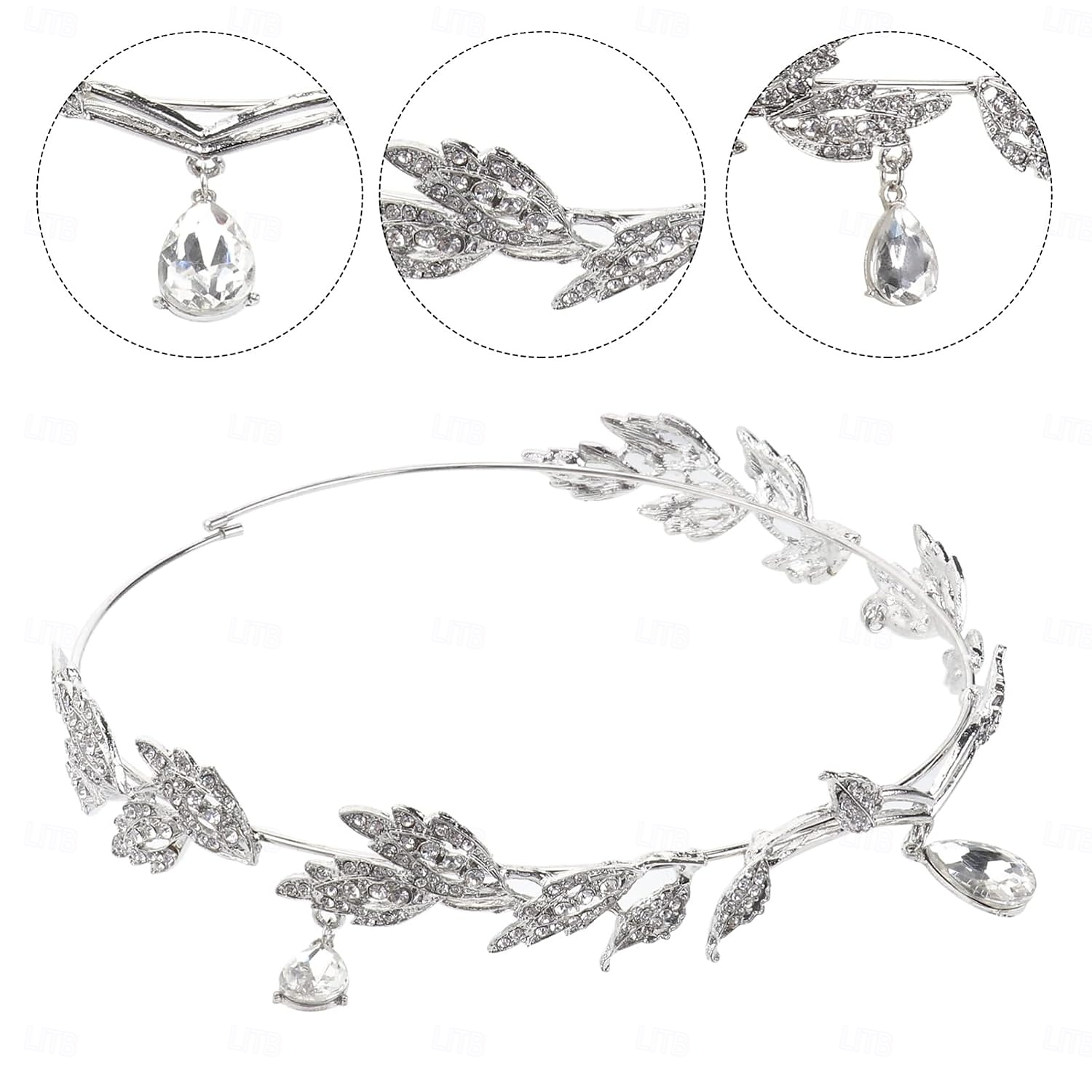 fronte Corona Moderno Lega Per Da principessa Cosplay Per donna Bigiotteria Gioielleria di moda del 2026 a $18.99 –P4