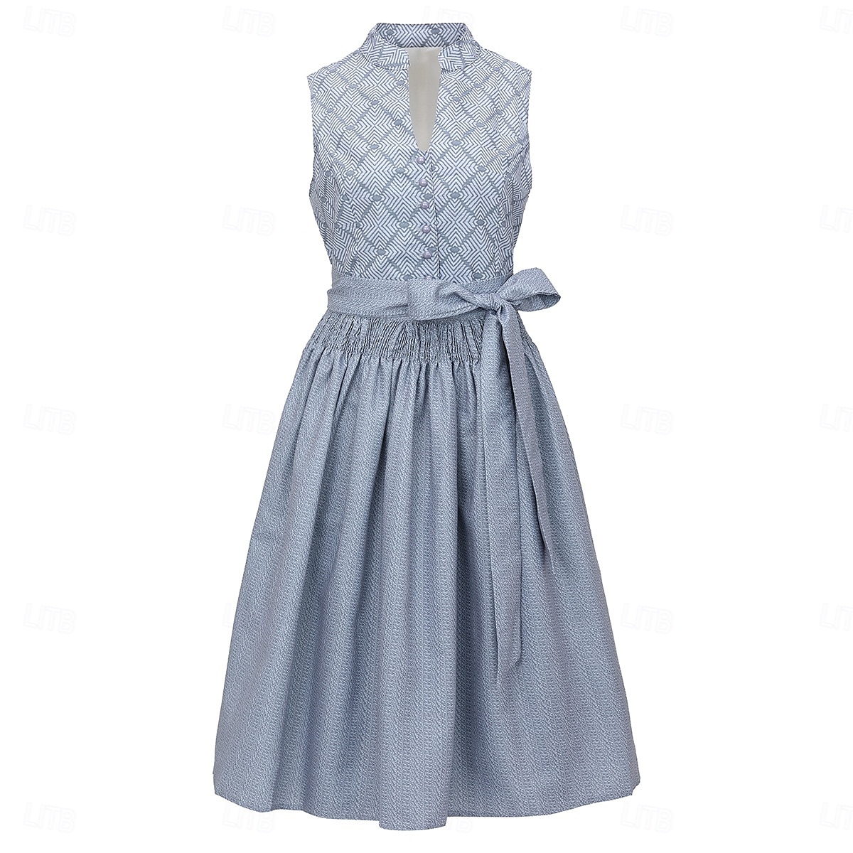 Oktoberfest Jurken Dirndl Trachtenkleider hulp in de huishouding Bavarian Duits Weiden Dames Carnaval Bierfestival Doek in traditionele stijl Kleding Schort Zonder blouse 2025 - $60.99 –P1
