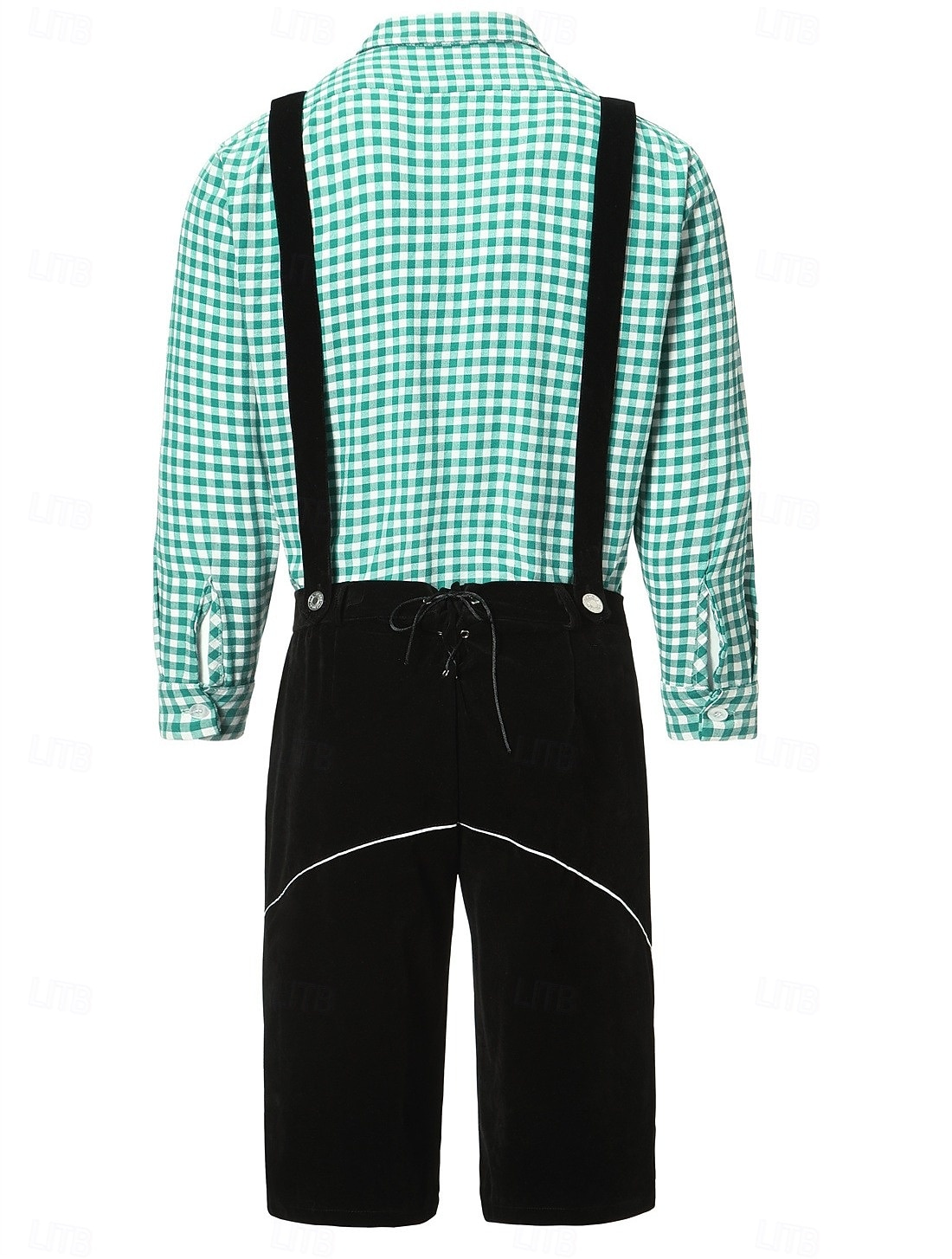 Oktoberfest lederhosen Cămașă bavareză Germană Munchen Pajiști Bărbați Carnaval Petrecere Festivalul de Bere Pânză în stil tradițional 2026 - $66.99 –P2