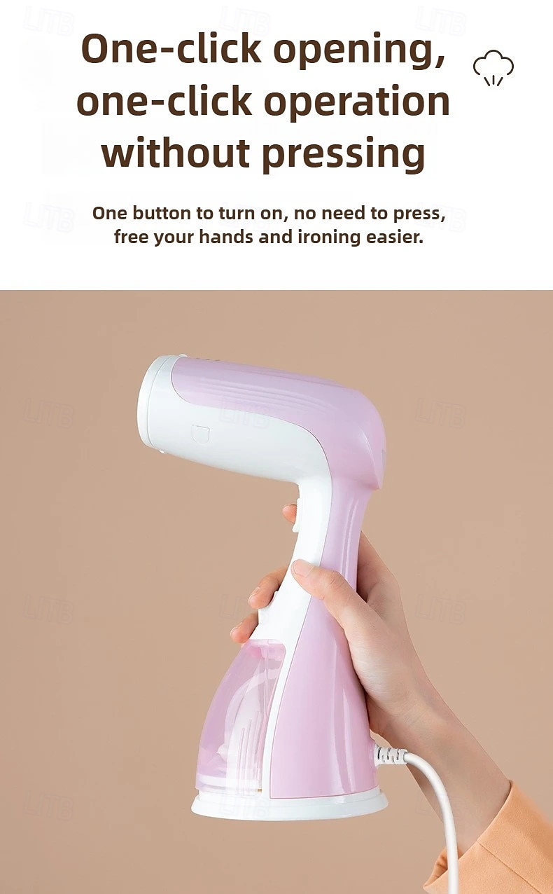 Handheld Hanging Ironing Machine Household Ironing Machine Portable Steam Brush Business Travel Ironing 2025 - $51.99 –P4