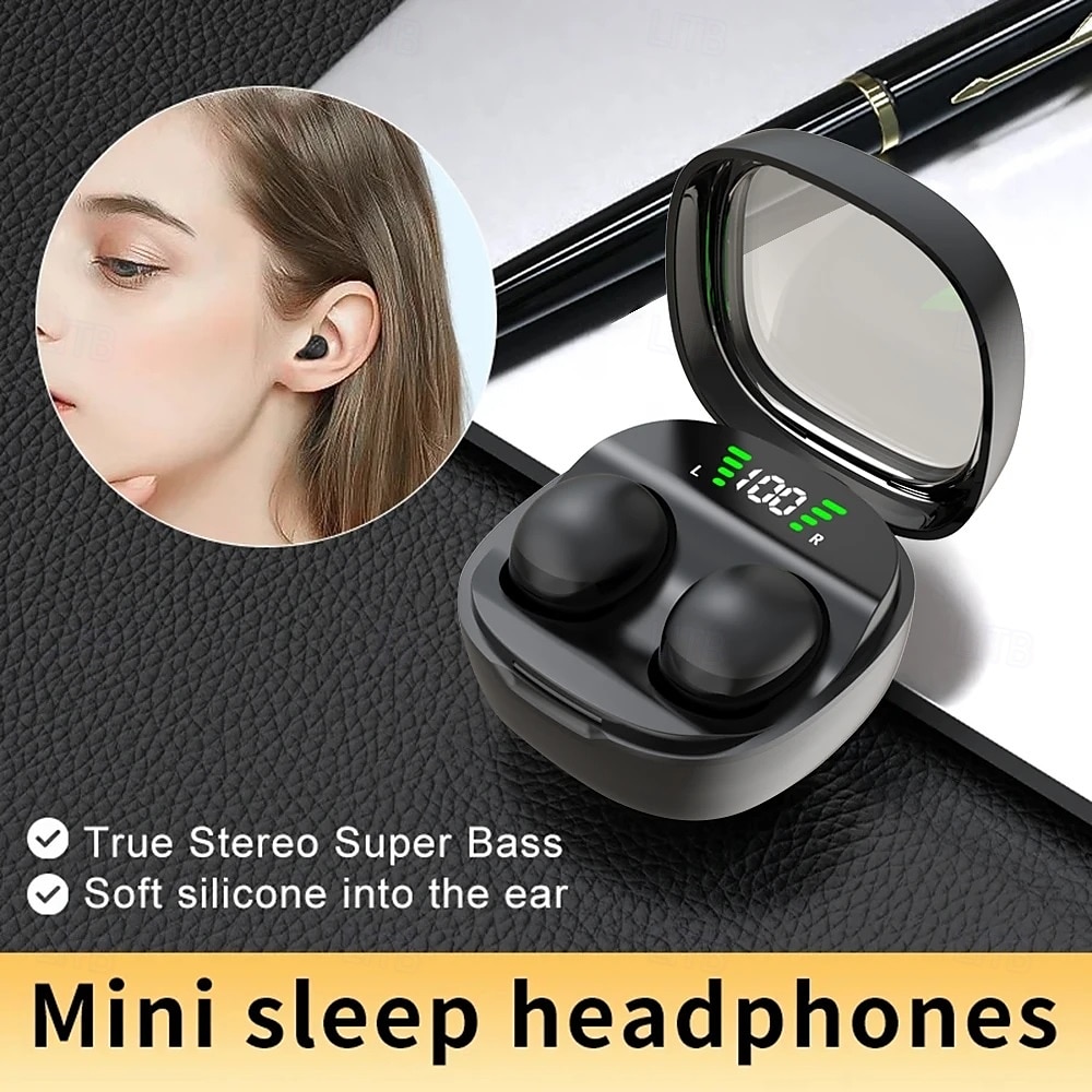 696 MINI01 Fone de ouvido sem fio True TWS No ouvido Bluetooth 5.3 Estéreo O som ao Redor Microfone Embutido para Apple Samsung Huawei Xiaomi MI Treino de Ginástica Esqui Acampar e Caminhar Negócios de 2025 por $19.99 –P3