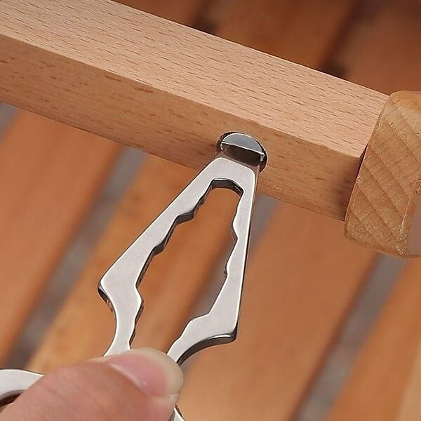Outdoor Multifunctional Keychain EDC Self Defense Tool Mini Portable Spike Wrench Bottle Opener Compact Survival Gear for Camping Hiking Travel Use 2025 - $6.99 –P4