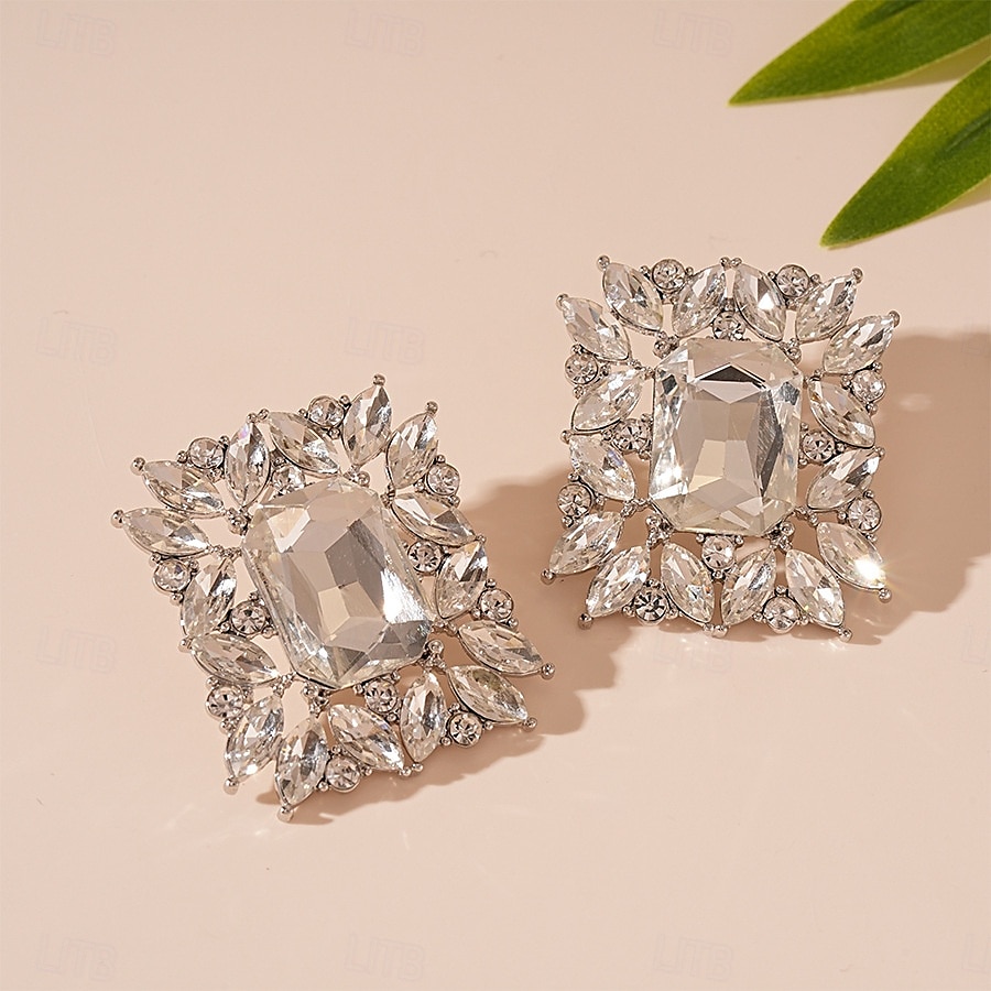 női gyöngyös strasszos ékszer - vintage ihletésű nyaklánc, karkötő és fülbevaló Gatsby partikra és esti eseményekre 2026 - $14.99 –P6