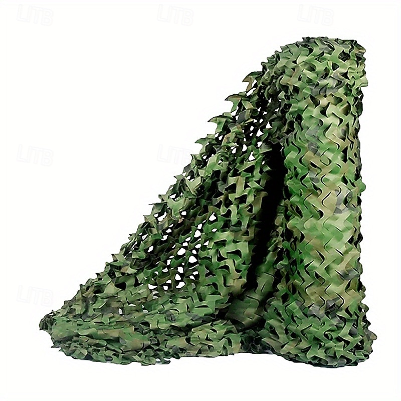 1pc Camouflage Netting Universal Fit Woven Oxford Cloth Greenery Green for Hillside Greening Sun Shade Christmas & Munich Beer Festival Decor 1pc 2025 - $15.49 –P9