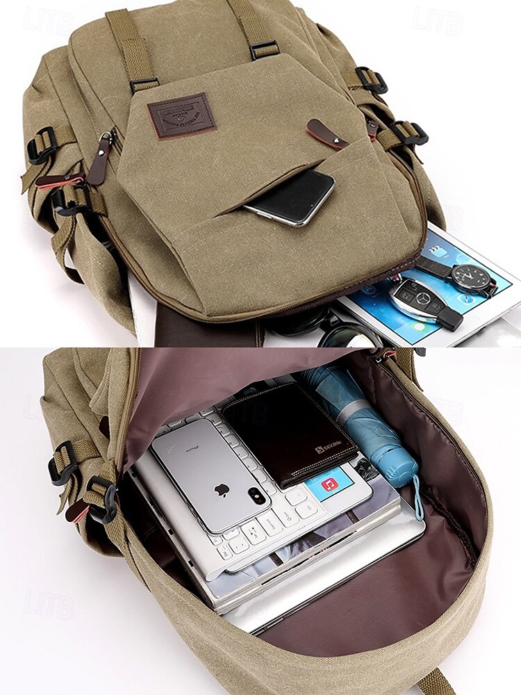 Men’s Water-Repellent and Scratch-Resistant Backpack - Stylish Casual Daypack for Travel, School and Everyday Use 2025 - $24.99 –P8