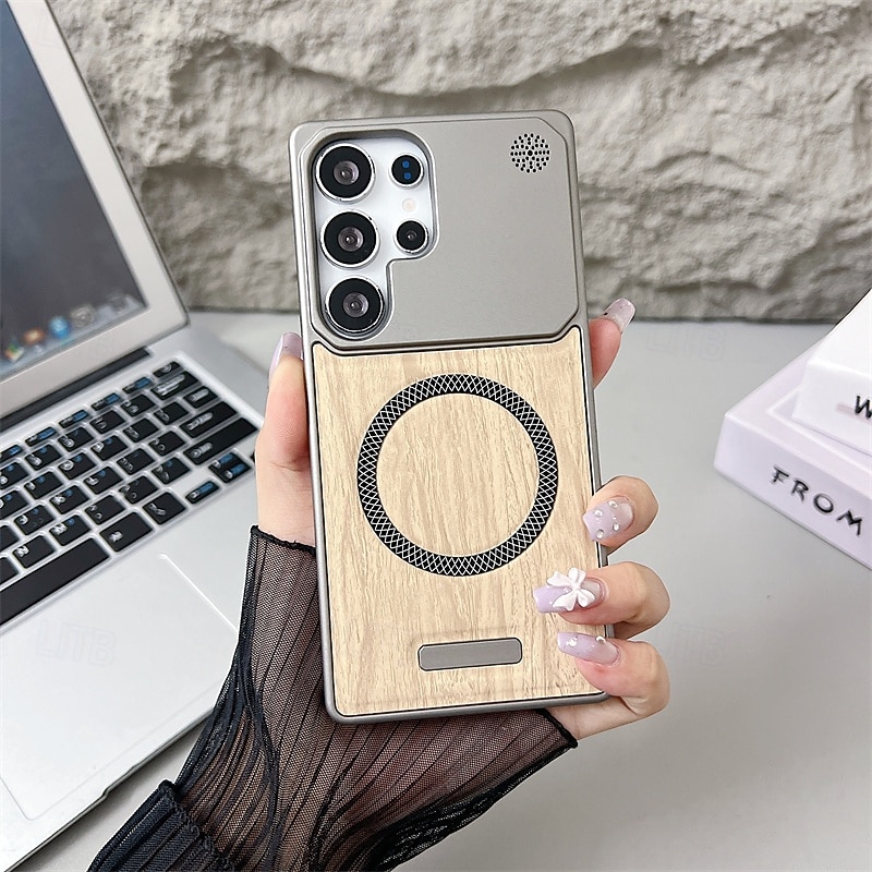 Phone Case For Samsung Galaxy Back Cover Magnetic Support Wireless Charging Shockproof PC 2025 - $12.99 –P3