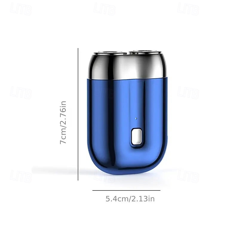 kapesní holicí strojek USB mini holicí strojky pro muže mini elektrický holicí strojek se dvěma hlavicemi ideální dárek pro muže, přítele, otce, cestovatele a podnikatele 2025 - $18.99 –P18