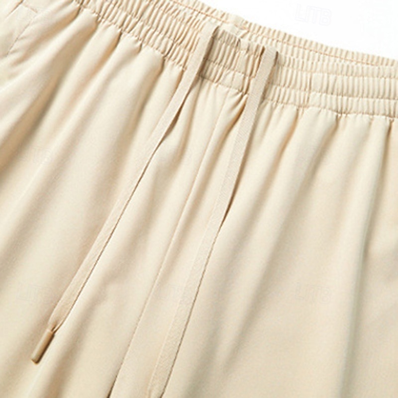 Homens Calça Cargo Calças de Trilha Calça Jogger Calças De Chuva Para Trilha Verão Ao ar livre Normal Secagem Rápida Refrescante Respirável Calças Com Cordão Bolsos Cintura elástica Preto Cinza Escuro de 2025 por $31.99 –P6