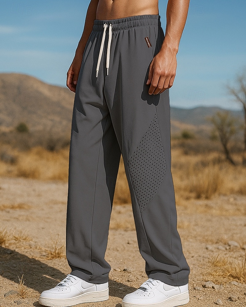 Homens Calças de Corrida Calças esportivas Calça de moletom jogger Com Cordão Bolsos Calças Ginásio Roupa Esportiva Dar certo Verão Leve Pavio Humido Respirável Pesca Equitação Corrida Ajuste Largo de 2026 por $21.99 –P4