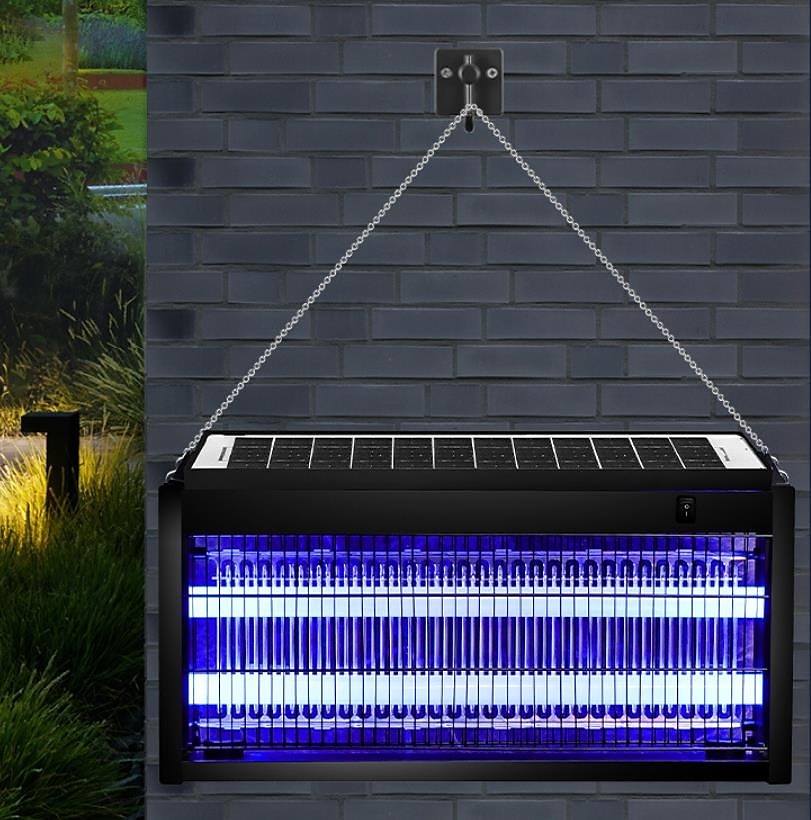 Solar Bug Zapper Outdoor, Mosquito Zapper Waterproof Electric Fly Zapper Rechargeable Mosquito Killer Lamp with 15W Solar Panel, Cordless Fly Trap for Backyard, Patio, Garden, RV, Camping 2025 - $93.99 –P4