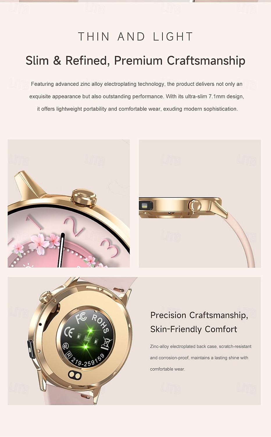 iMosi G34 Okos óra 1.32 hüvelyk Intelligens Watch Bluetooth Lépésszámláló Hívás emlékeztető Testmozgásfigyelő Kompatibilis valamivel Android iOS Uniszex Kéz nélküli hívások Vízálló Média kontroll IP68 2026 - $61.99 –P3