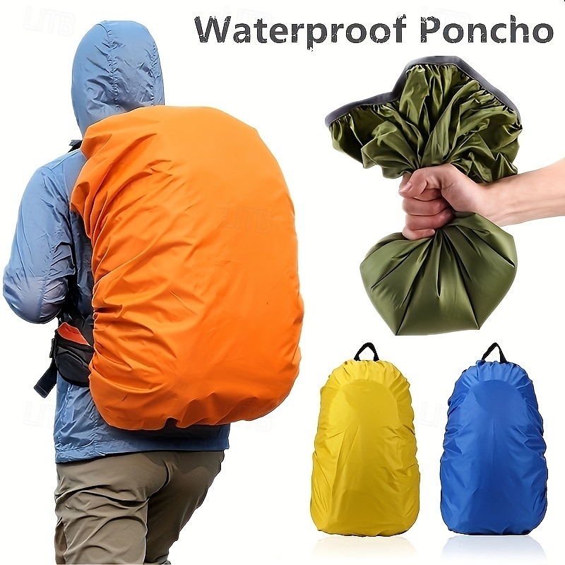 Zaino da esterno portatile e resistente, 1 zaino vivace con copertura, ideale per viaggi, campeggio e accessori sportivi, attrezzatura da campeggio del 2025 a $7.99 –P1
