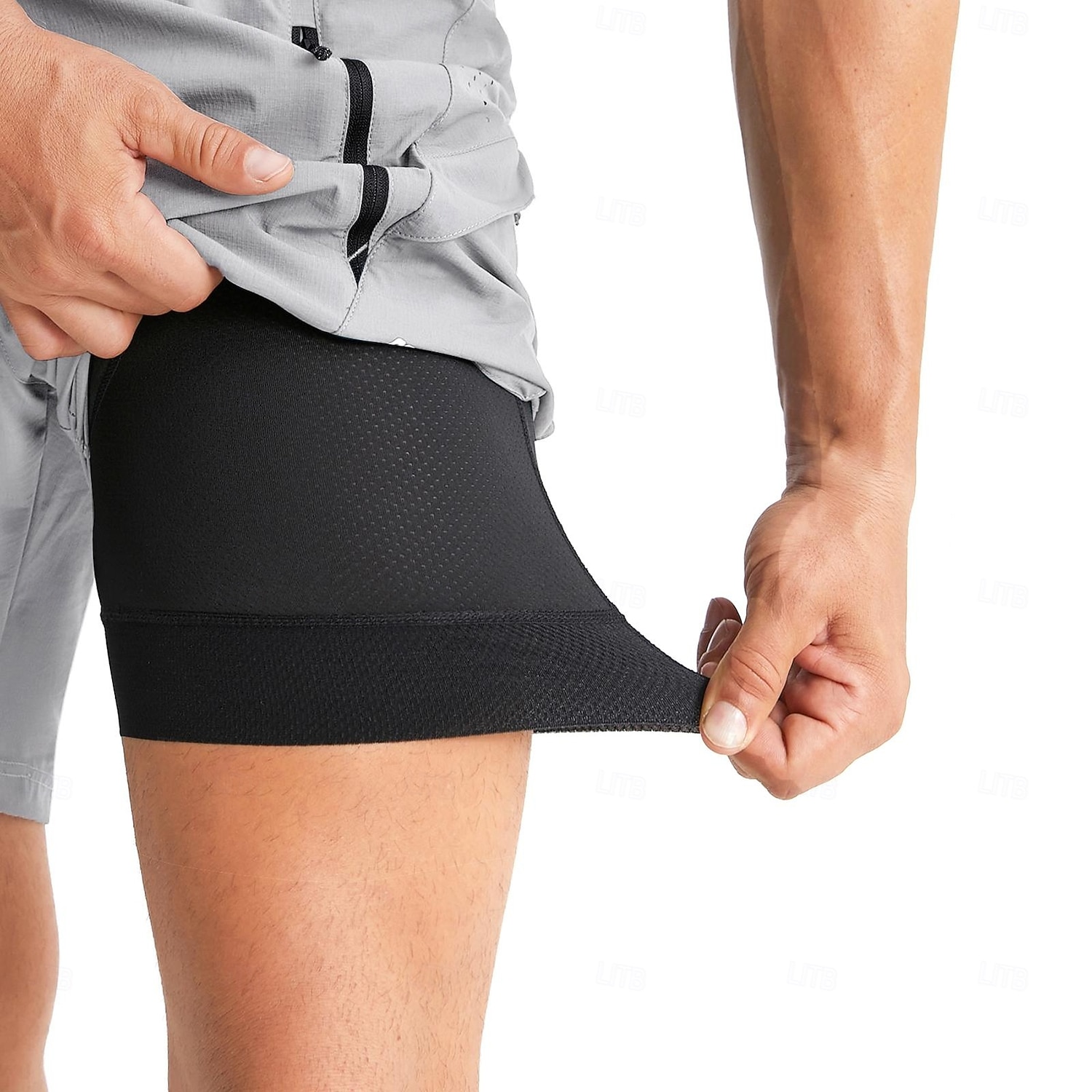 Arsuxeo Herren Einfarbig Fahrradhose MTB-Fahrradhose Fahrradhose Fahhrad Weite Shorts Gepolsterte Shorts / Chamois Formpassend Mountainbike MTB Straßenradsport Sport Reduziert Reibung Reflektierende 2026 - $52.99 –P15