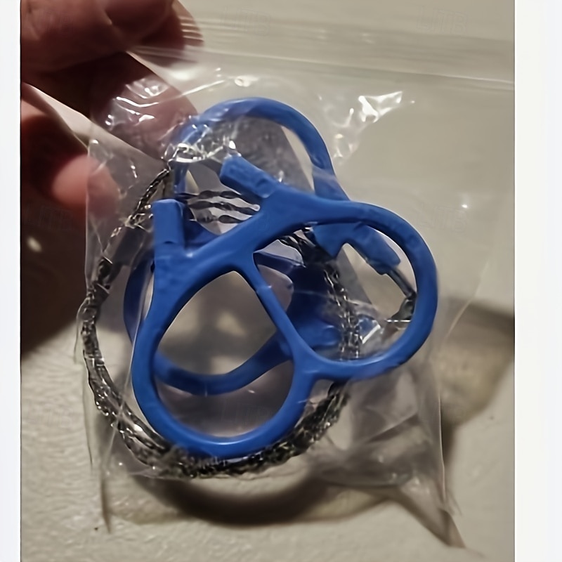 1 mini tronçonneuse de poche - scie à fil de survie portable pour le camping en plein air, la chasse, le jardinage, les situations d'urgence - conception compacte, légère, durable, facile à utiliser de 2025 ? $7.99 –P6