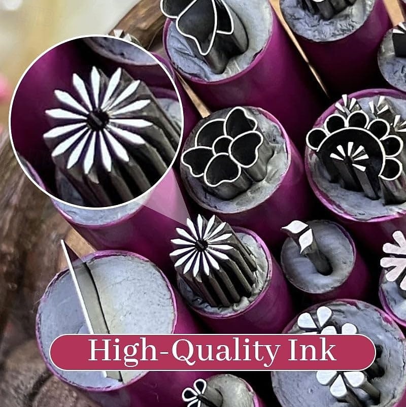 مجموعة أقلام ختم فن الأظافر، مجموعة أقلام فن الأظافر، أدوات نقش فن الأظافر بتصميم بسيط، سهلة الاستخدام، قلم ختم الأظافر أدوات فن الأظافر DIY للفتيات والنساء 2026 - $15.72 –P15