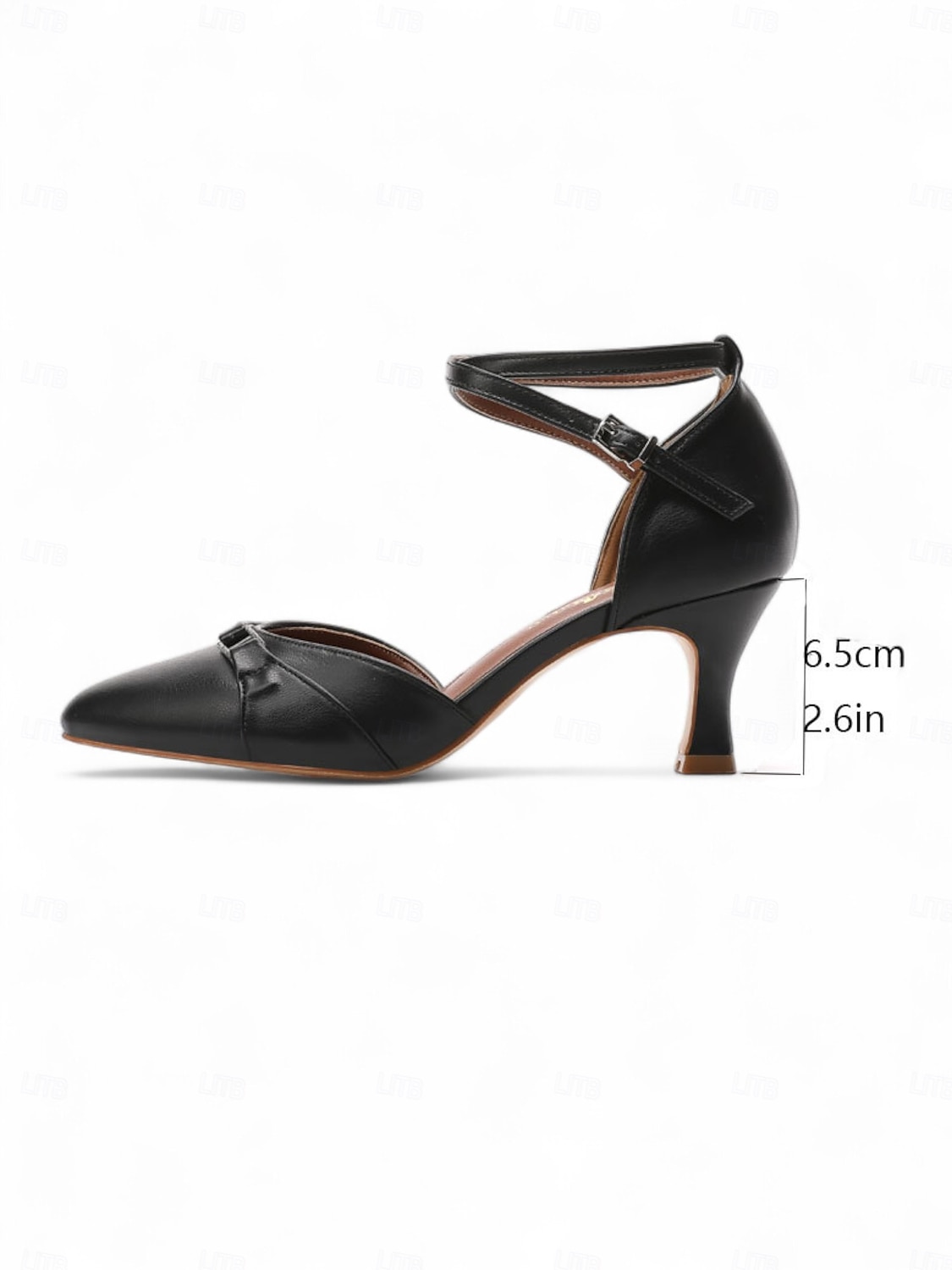 Escarpins roses à bride cheville pour femme – Escarpins élégants à boucle et bout pointu des années 1950 pour mariages, fêtes et tenues de bureau de 2025 ? $54.99 –P5