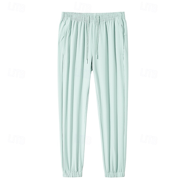 Homens Calça Cargo Calças de Trilha Calça Jogger Calças De Chuva Para Trilha Verão Ao ar livre Normal Secagem Rápida Refrescante Respirável Calças Com Cordão Bolsos Cintura elástica Preto Cinza Escuro de 2025 por $31.99 –P3