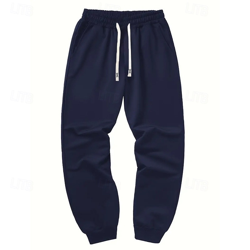 5PCS Men's Sweatpants Joggers Trousers Casual Pants Running Pants Pocket Elastic Waist Drawstring Plain Comfort Full Length Outdoor Daily Simple Classic Style 2025 - $49.99 –P10