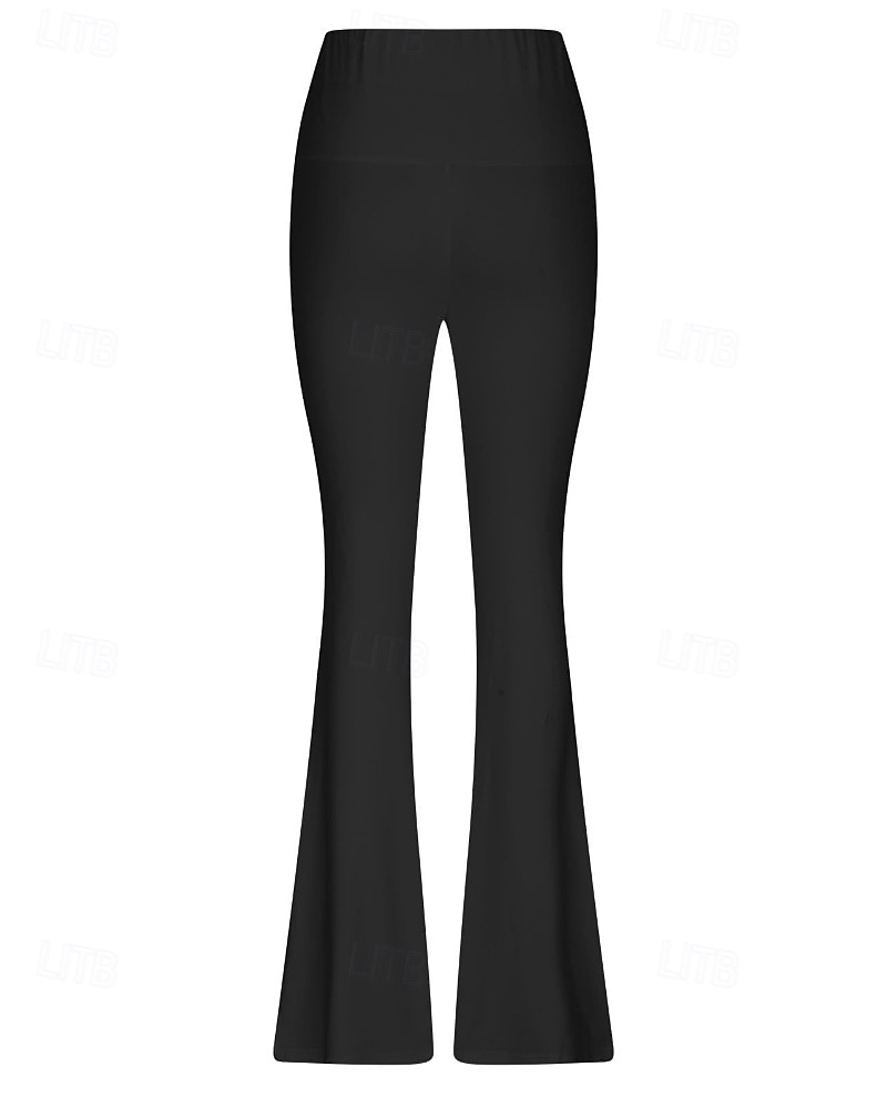 Per donna Gamba larga Pantaloni Eleganti Streetwear Casual Lunghezza intera Naturale Semplice Elastico in vita Confortevole Streetwear Ferie Abbigliamento quotidiano Magenta Grigio Nero Bianco Autunno del 2025 a $17.99 –P4