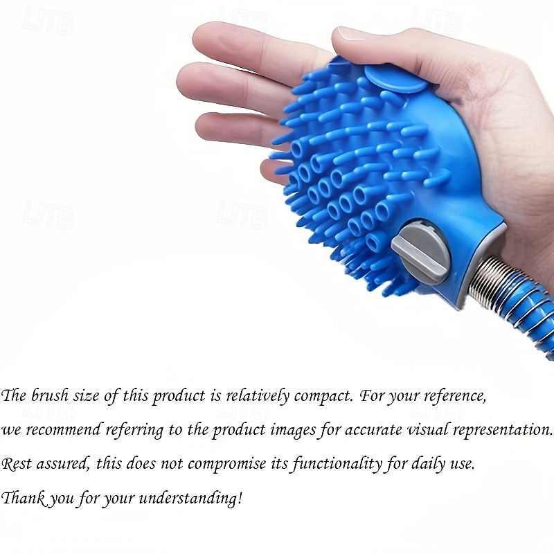 Outil de bain pour chevaux 5 en 1 et brosse douce, brosse polyvalente pour chevaux avec buse de tuyau d'arrosage, outil de massage pour toilettage de chevaux adapté aux bovins, chevaux, moutons, etc. de 2025 ? $27.99 –P11