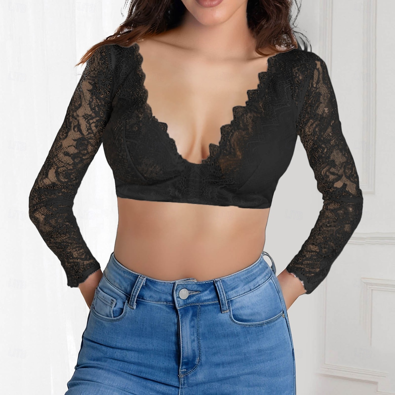 Oktoberfest Encaje Tobilleros Blusa con falda acampanada Mucama bávaro Alemán Munich prados Mujer Carnaval Fiesta Paño de estilo tradicional 2025 - $17.49 –P3