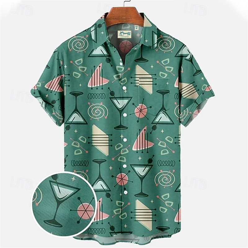 Hawaii-Hemden Aloha-Hemd Bayerisch München Deutsch alpin Grafik für Herren Erwachsene 3D-Druck  für Karneval Oktoberfestbier Strand Urlaub Party 2026 - $23.99 –P2