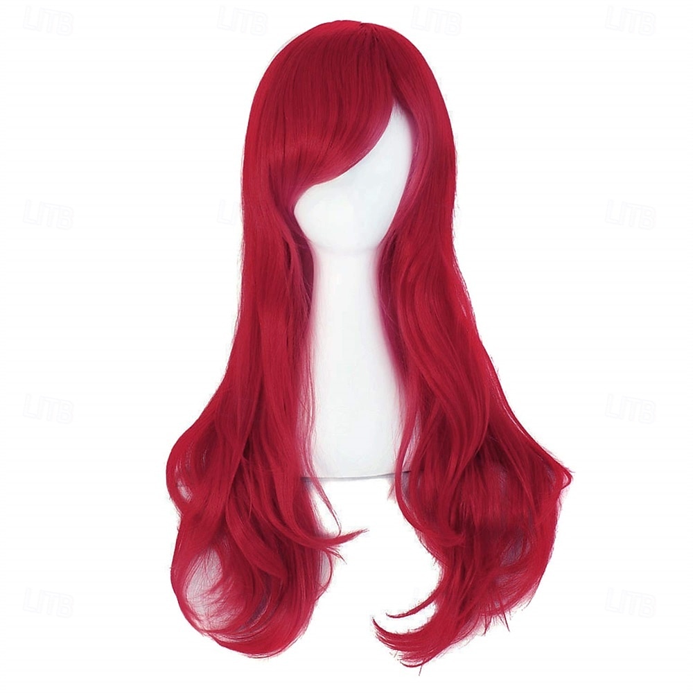 Perruque de cosplay d'Halloween avec cheveux bouclés longs de 28 à 70 cm de 2025 ? $27.99 –P7