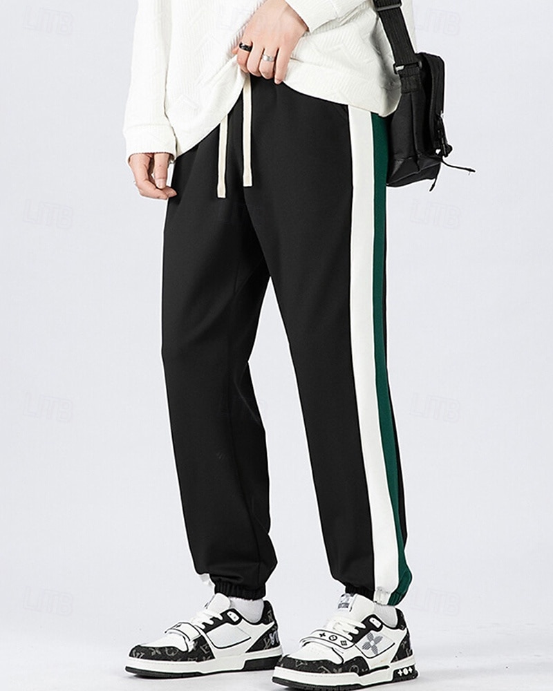 Voor heren Hardloopbroeken Sportbroek Jogger-joggingbroek Zak met rits Kleding Onderlichaam Sportkleding Sportschool Training Herfst Zonbescherming Winddicht Lichtgewicht Voor buiten Hardlopen Yoga 2025 - $12.99 –P4