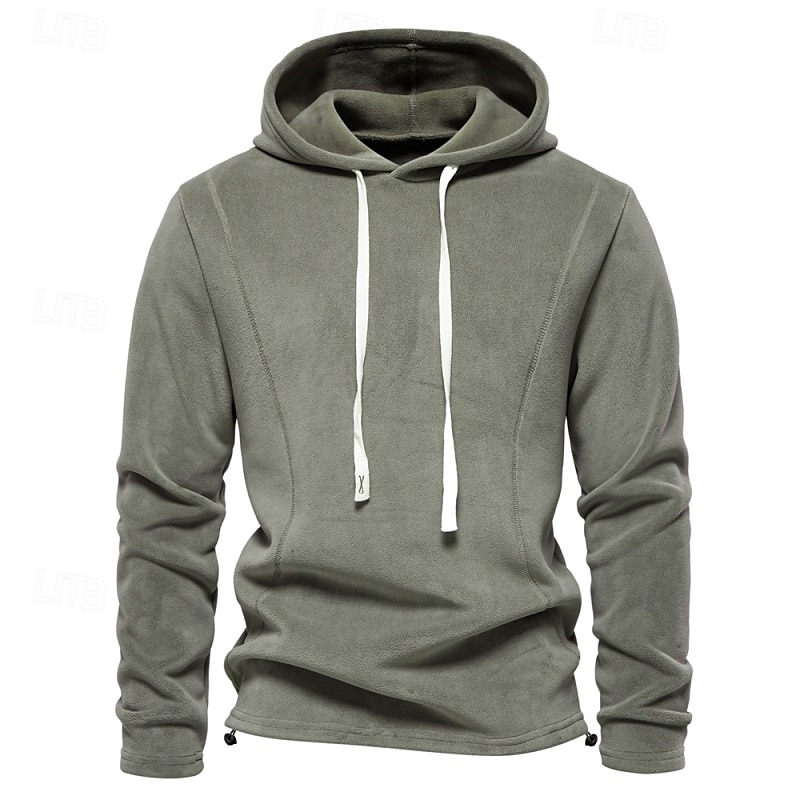 Homens Moletom Moletom de lã Tático Azul Marinha Verde Cáqui Cinzento Com Capuz Tecido Patchwork Desportos e Ar livre Casual Diário Roupa de rua Legal Designer Outono & inverno Roupa Moletons Moletons de 2025 por $27.99 –P1