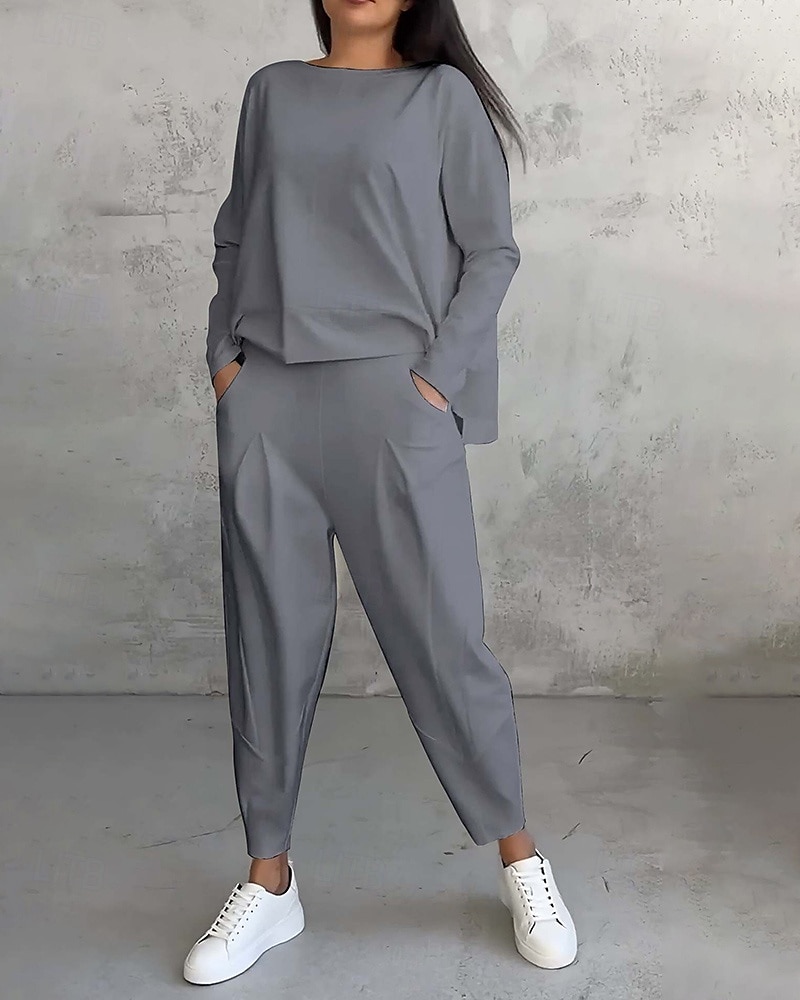 Damskie Dres Spodnie dresowe Bluza z kapturem Kieszeń Solidne kolory Zestawy odzież Wiosna Czarny Biały Siłownia Na zewnątrz Bieganie Odporność na wiatr Lekki Długi rękaw Sport Odzież sportowa 2025 - $31.99 –P7