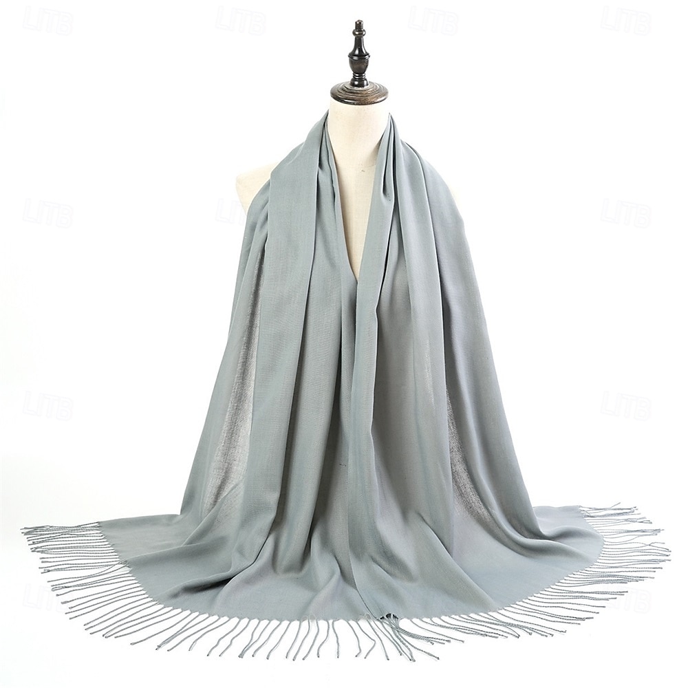 Șaluri pashmina cu aspect de cașmir, eșarfe, eșarfă la modă pentru femei, cadouri de seară pentru nuntă și domnișoare de onoare 2025 - $28.99 –P9