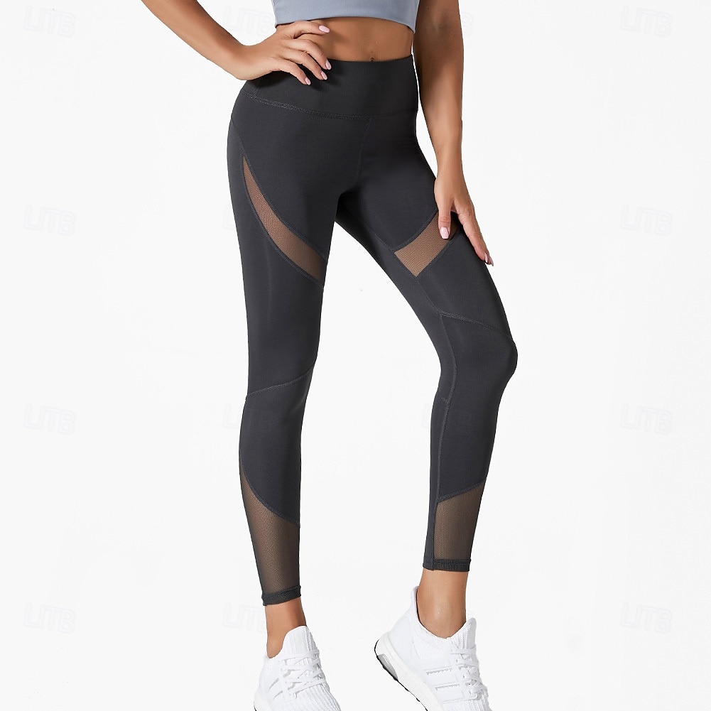 Per donna Leggings Collant Atletico Lunghezza al polpaccio Naturale Patchwork Patchwork Comodo Sollevamento glutei Controllo addominale Yoga Casual Quotidiano Nero Rosa Blu marino Blu Estate Primavera del 2025 a $14.99 –P1