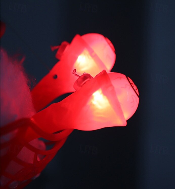 Lot de 2 araignées lumineuses et 2 globes oculaires lumineux pour Halloween, décoration d'ambiance de fête intérieure, lumière d'ornement, lumière d'horreur et d'atmosphère étrange de 2025 ? $15.99 –P12
