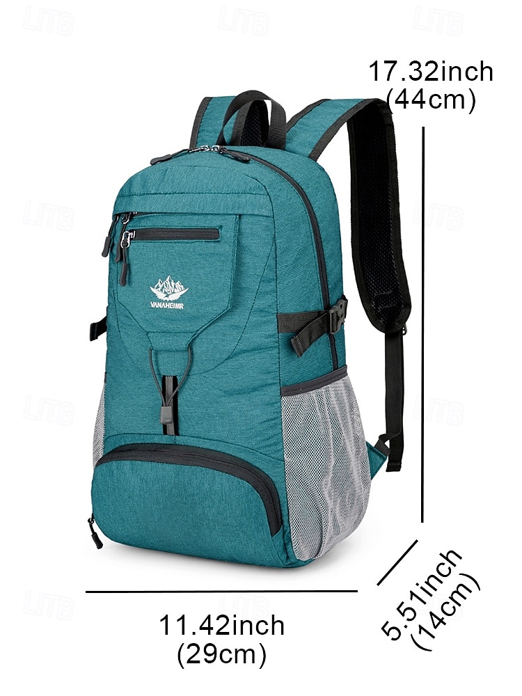 Men's Lightweight Foldable Waterproof Reflective Backpack - Durable and Stylish Backpack for Hiking, School and Outdoor Activities 2025 - $18.99 –P12