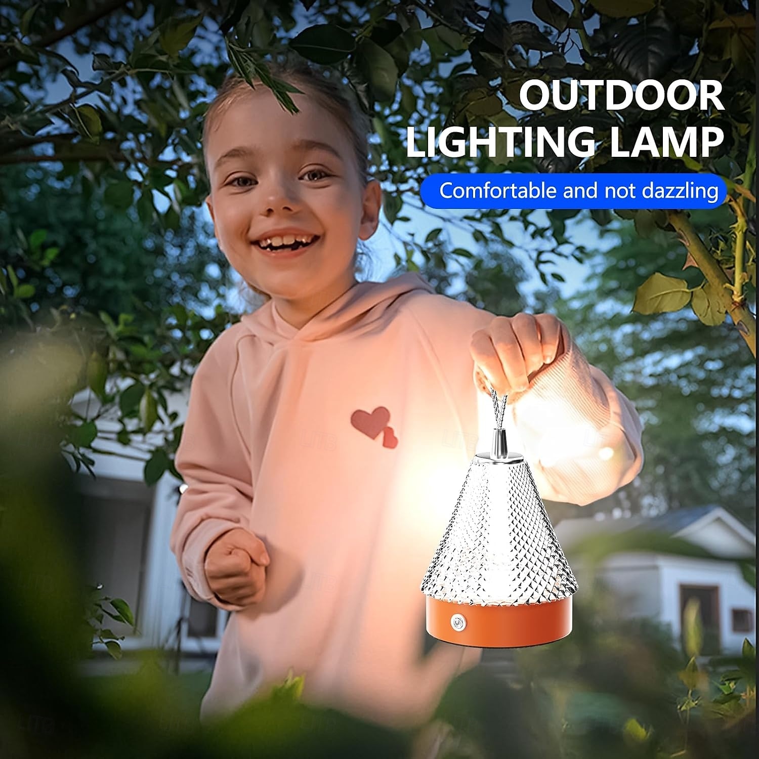 Veilleuse RVB moderne avec 7 couleurs réglables, veilleuse décorative portable pour chambre, salon, camping de 2025 ? $20.99 –P4